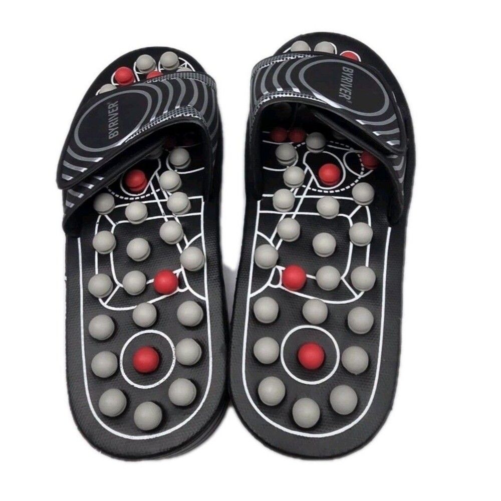 Byriver Accupressure Slide Shoes Size 13 Large